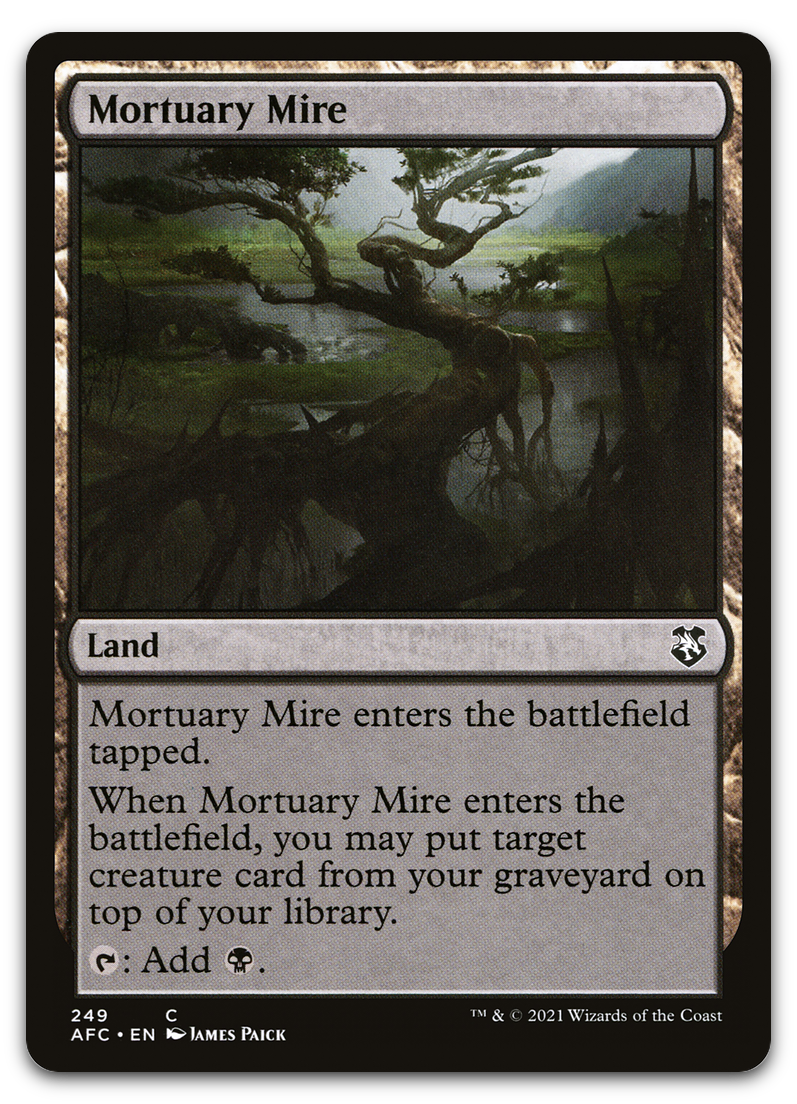 Mortuary Mire (Commander: Adventures in the Forgotten Realms)