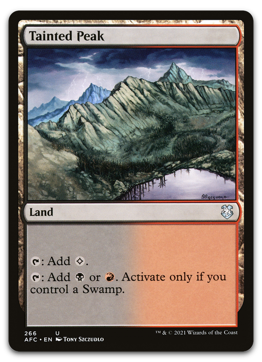 Tainted Peak (Commander: Adventures in the Forgotten Realms)