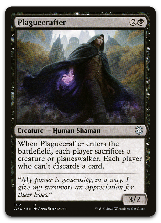 Plaguecrafter (Commander: Adventures in the Forgotten Realms)