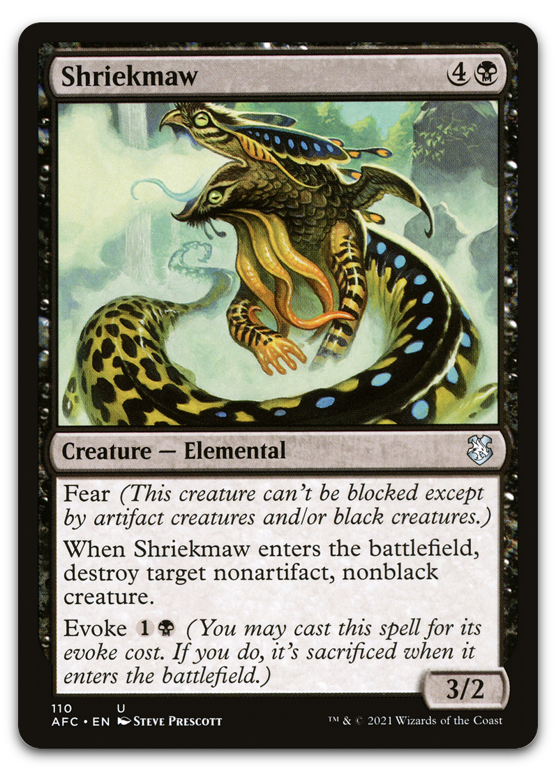 Shriekmaw (Commander: Adventures in the Forgotten Realms)