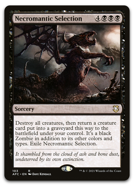 Necromantic Selection (Commander: Adventures in the Forgotten Realms)