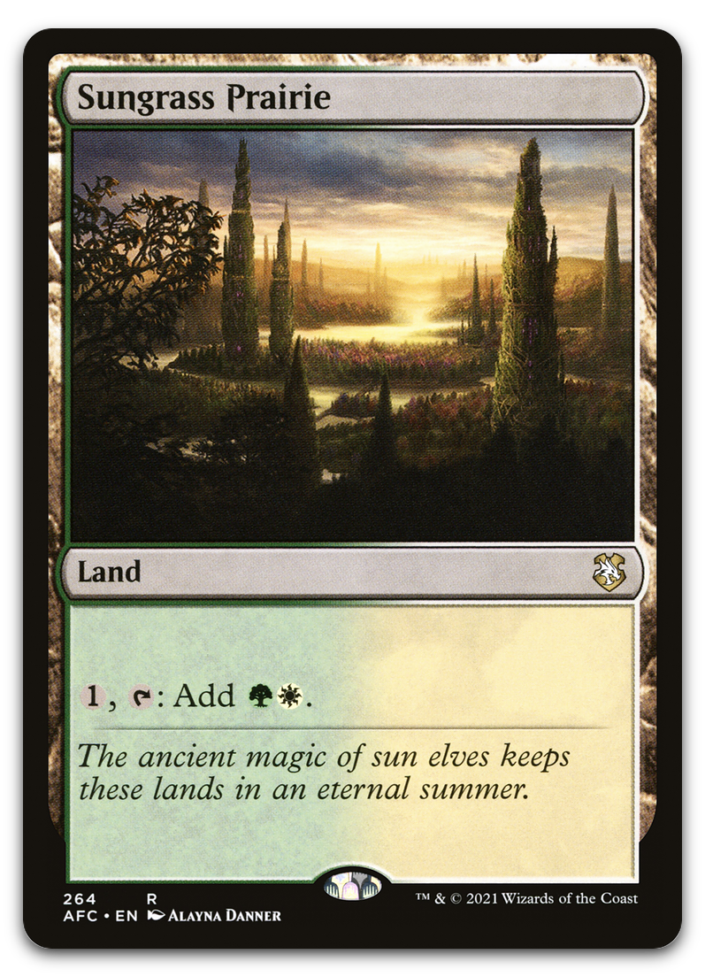 Sungrass Prairie (Commander: Adventures in the Forgotten Realms)