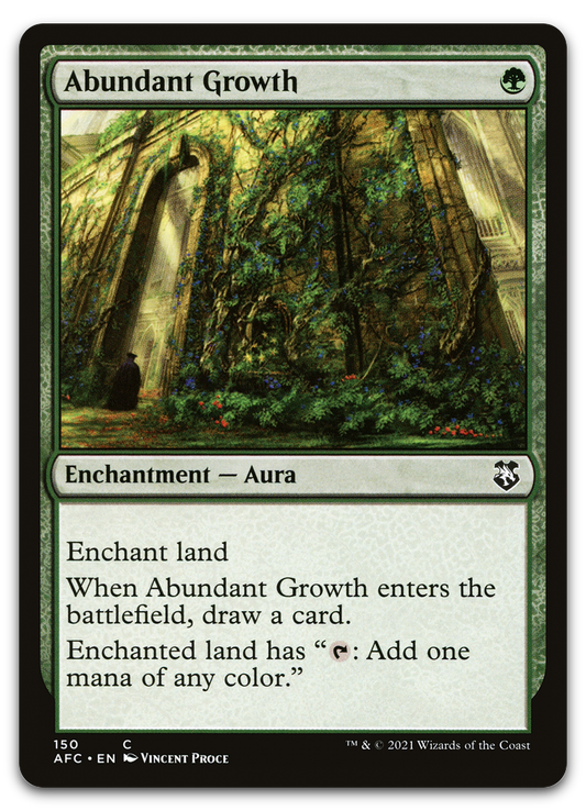 Abundant Growth (Commander: Adventures in the Forgotten Realms)