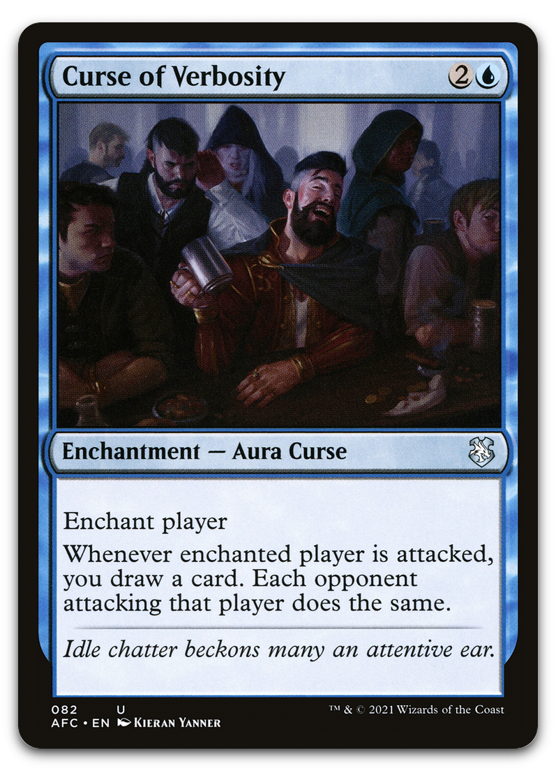 Curse of Verbosity (Commander: Adventures in the Forgotten Realms)