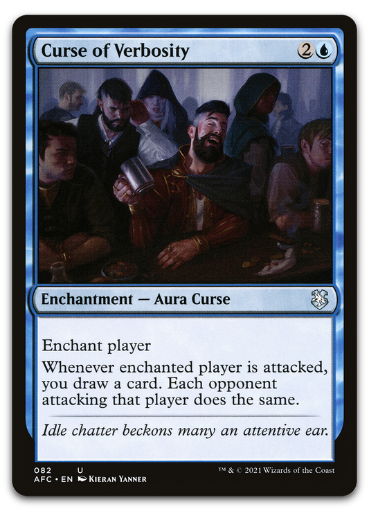 Curse of Verbosity (Commander: Adventures in the Forgotten Realms)