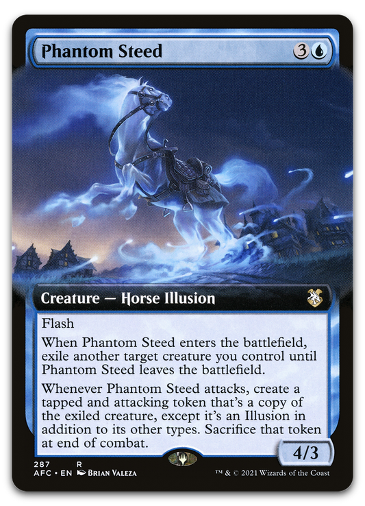 Phantom Steed (Extended Art) (Commander: Adventures in the Forgotten Realms)