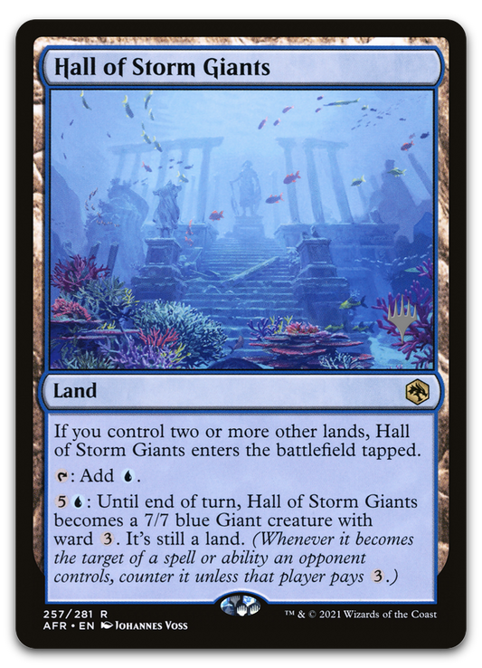Hall of Storm Giants (Promo Pack: Adventures in the Forgotten Realms)
