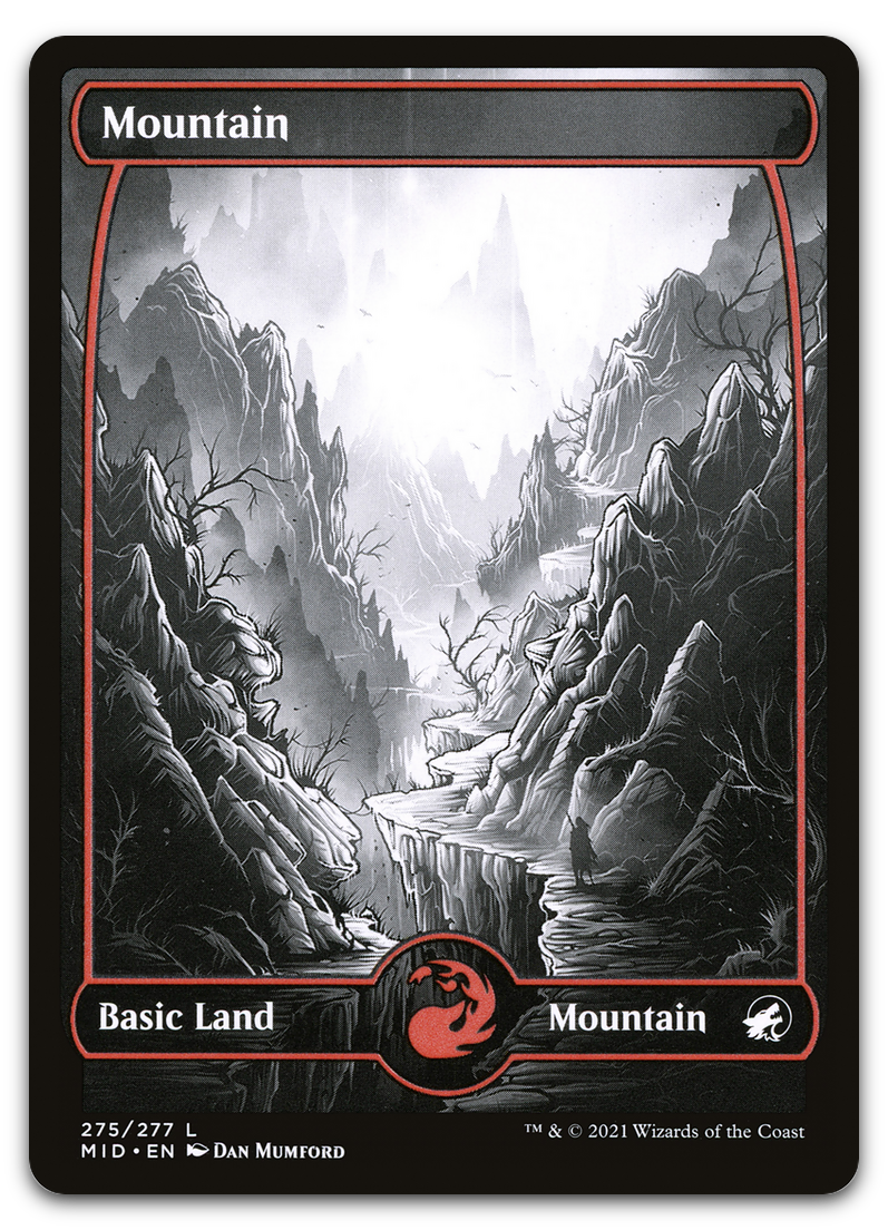 Mountain (275) (Innistrad: Midnight Hunt)