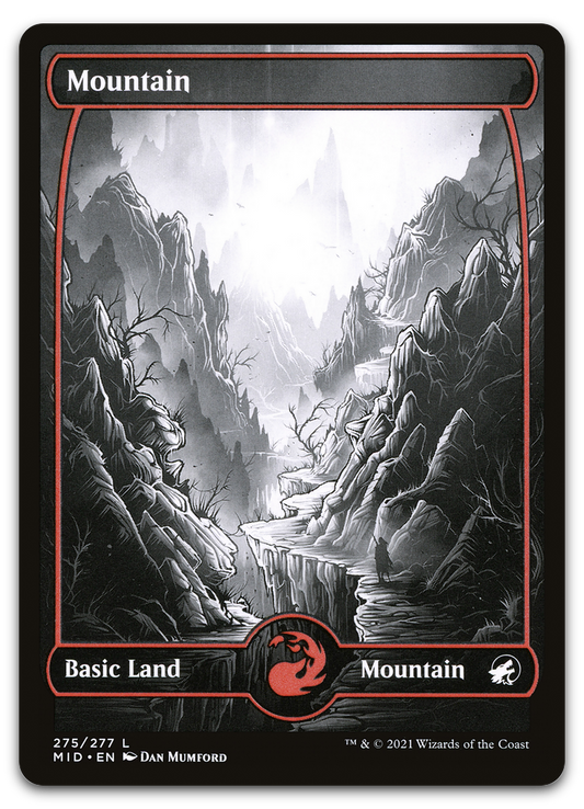 Mountain (275) (Innistrad: Midnight Hunt)