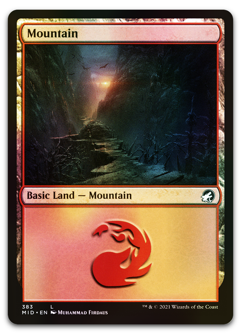 Mountain (383) (Innistrad: Midnight Hunt)