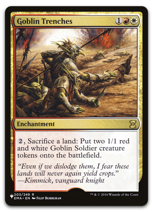Goblin Trenches (The List Reprints)