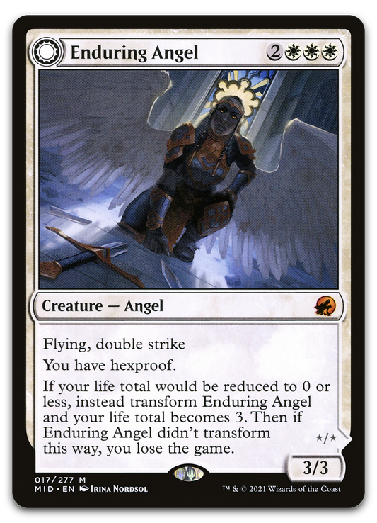 Enduring Angel (Innistrad: Midnight Hunt)