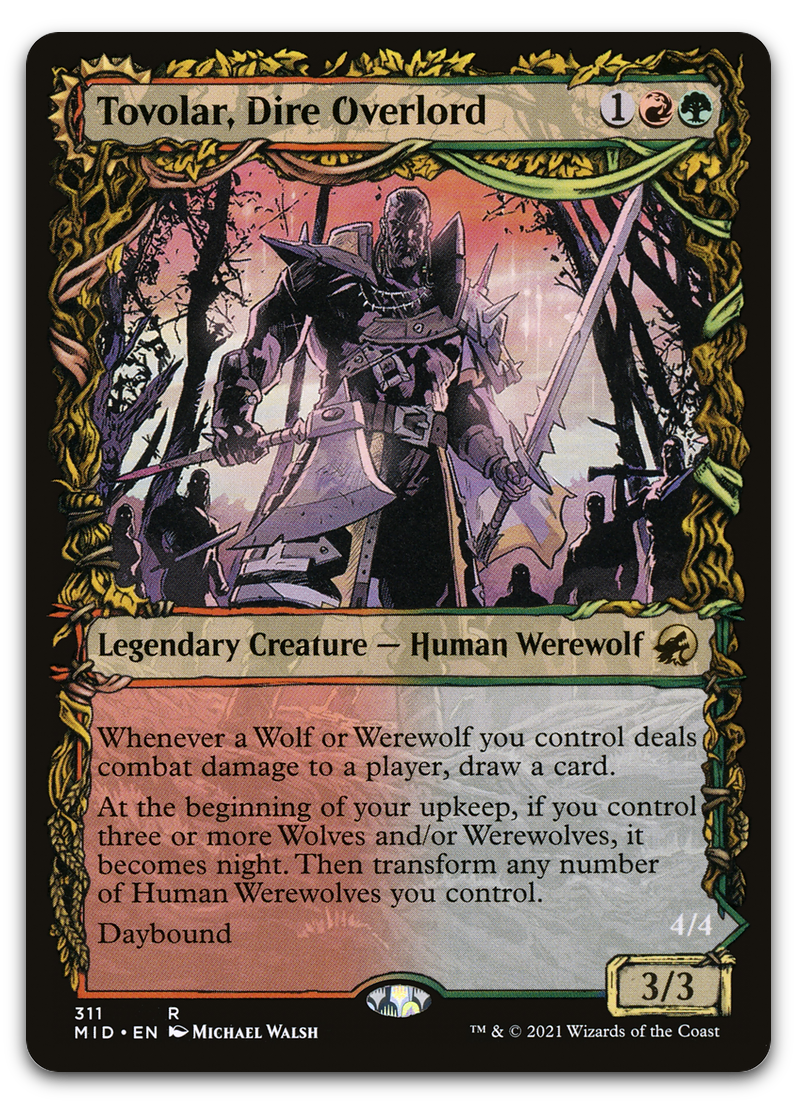 Tovolar, Dire Overlord (Showcase) (Innistrad: Midnight Hunt)