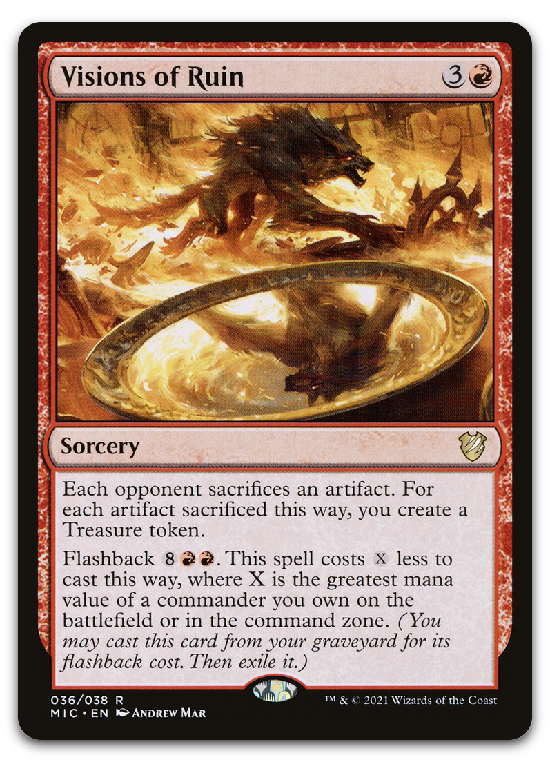 Visions of Ruin (Commander: Innistrad: Midnight Hunt)