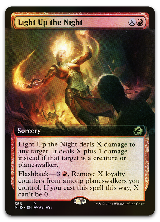 Light Up the Night (Extended Art) (Innistrad: Midnight Hunt)