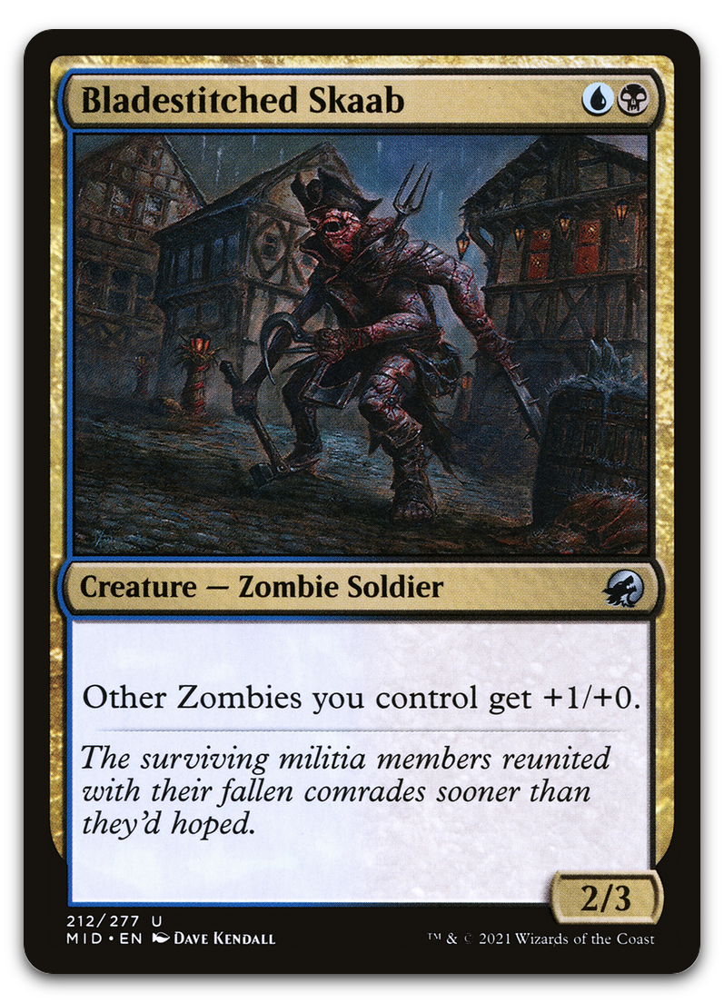 Bladestitched Skaab (Innistrad: Midnight Hunt)