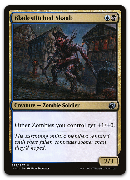 Bladestitched Skaab (Innistrad: Midnight Hunt)