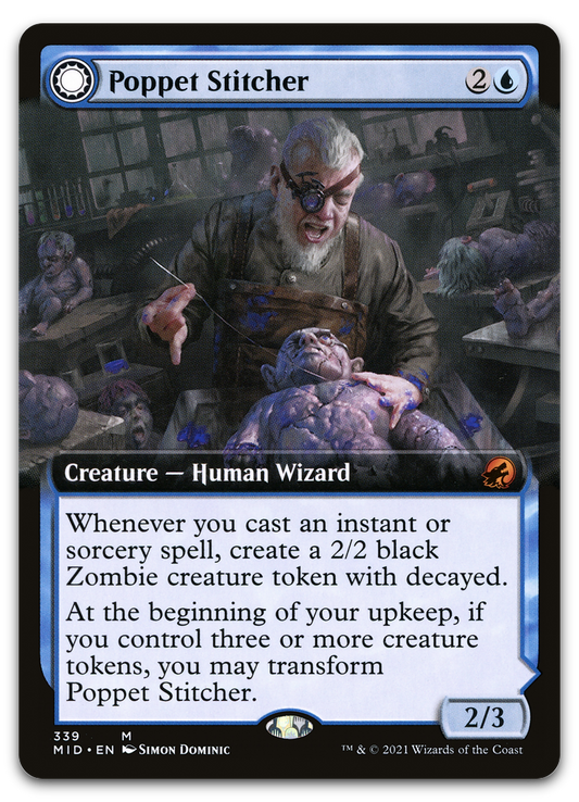 Poppet Stitcher (Extended Art) (Innistrad: Midnight Hunt)