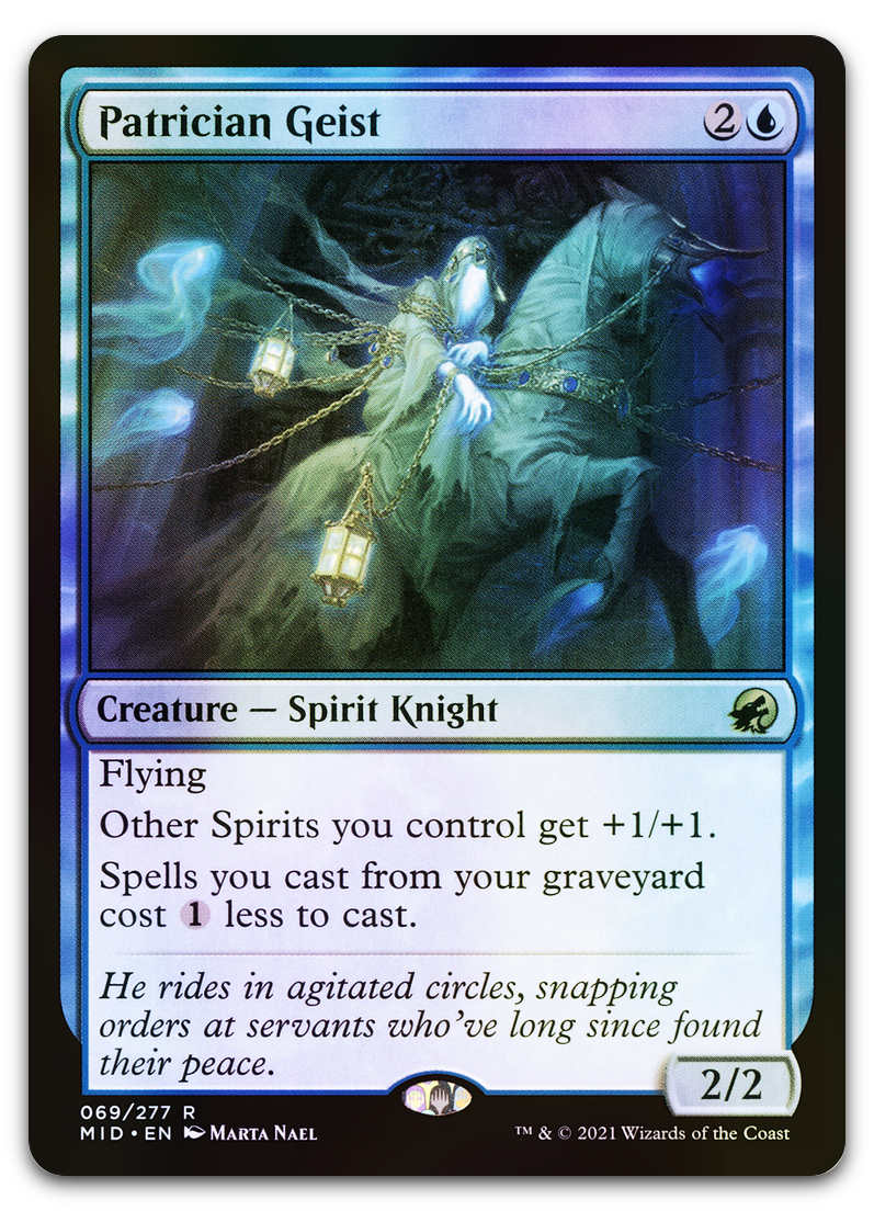 Patrician Geist (Innistrad: Midnight Hunt)