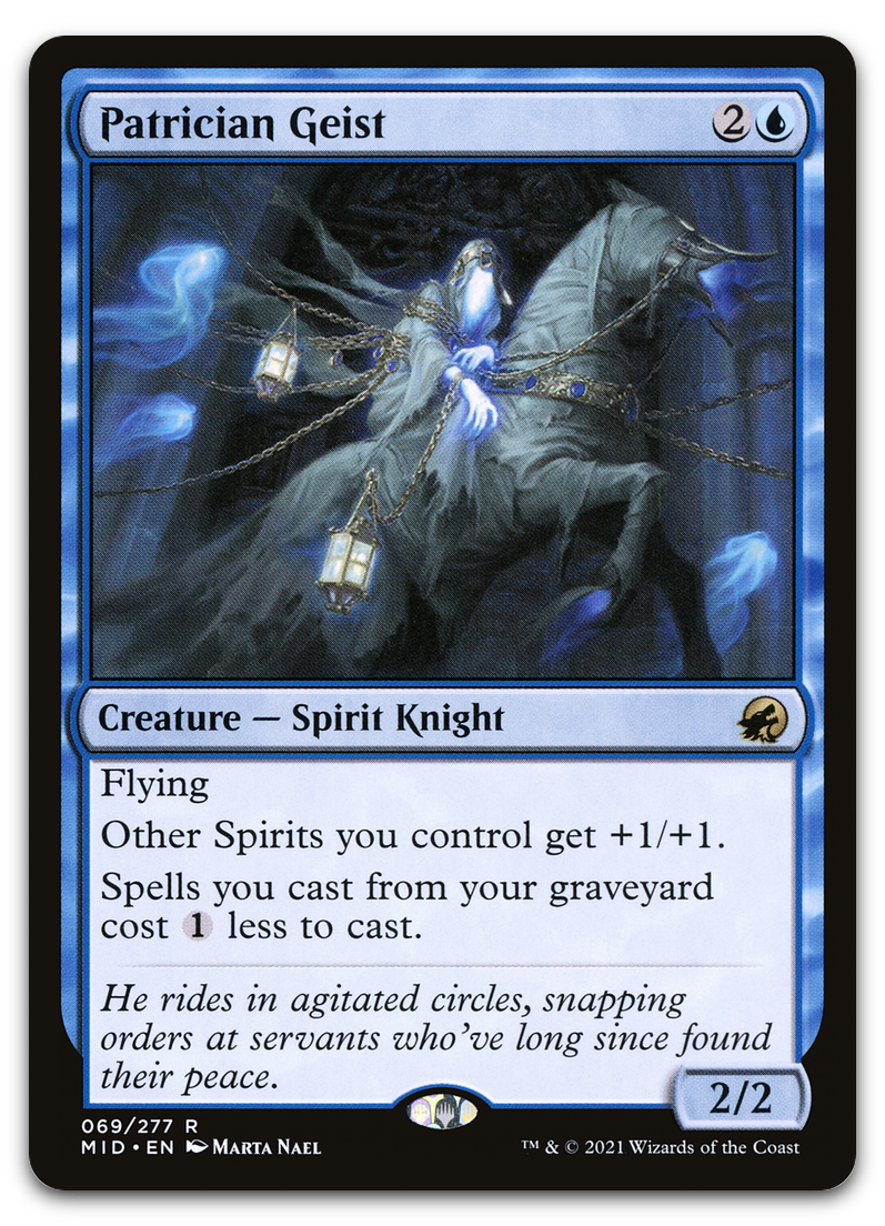 Patrician Geist (Innistrad: Midnight Hunt)