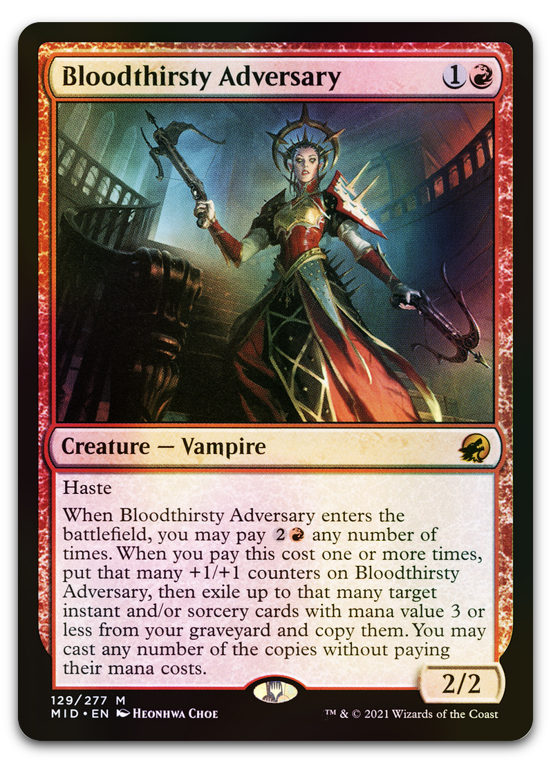 Bloodthirsty Adversary (Innistrad: Midnight Hunt)