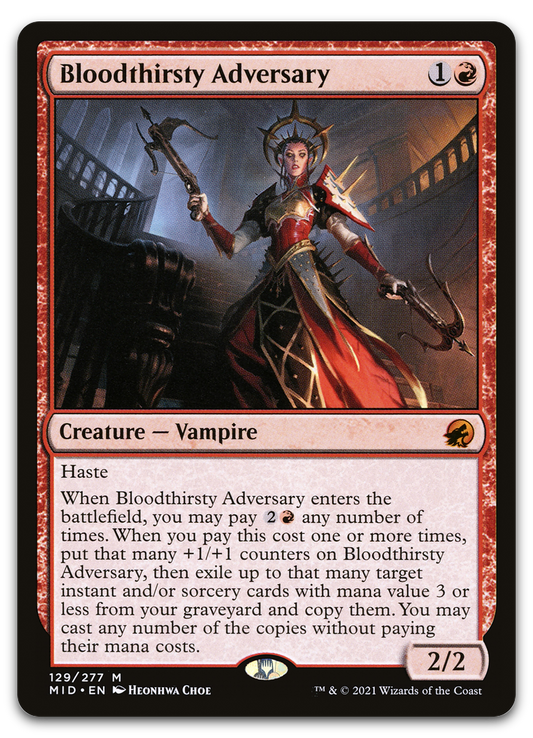 Bloodthirsty Adversary (Innistrad: Midnight Hunt)