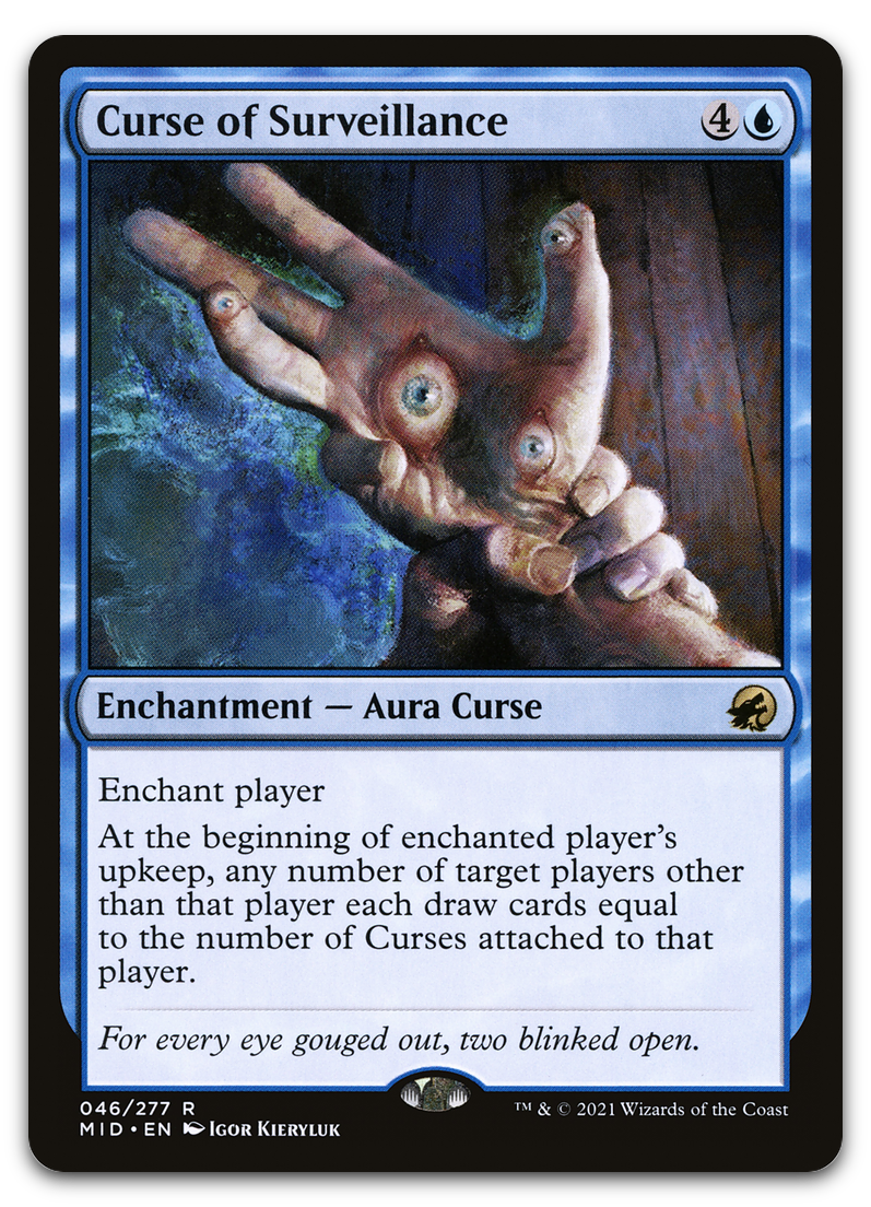 Curse of Surveillance (Innistrad: Midnight Hunt)