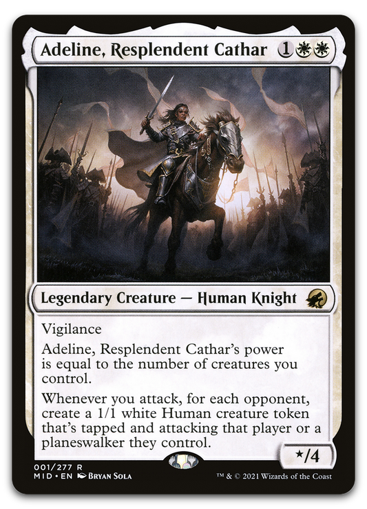 Adeline, Resplendent Cathar (Innistrad: Midnight Hunt)