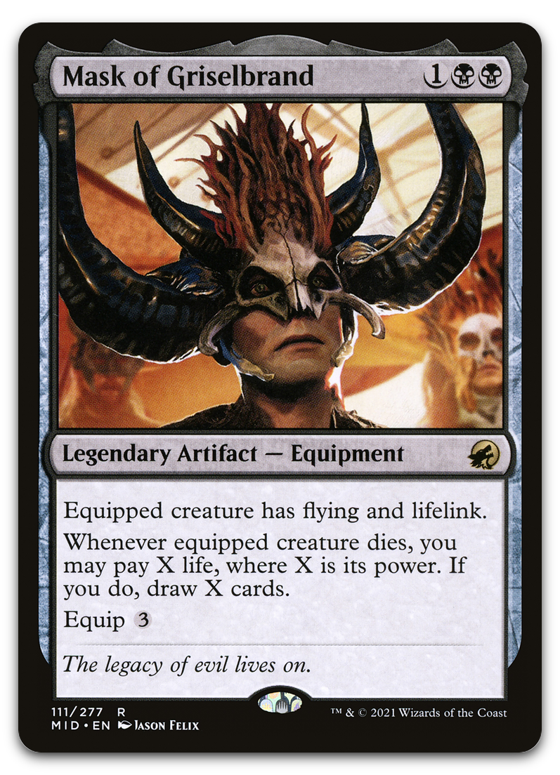 Mask of Griselbrand (Innistrad: Midnight Hunt)