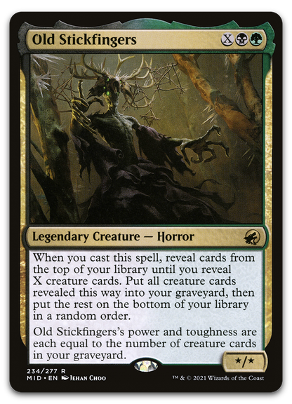 Old Stickfingers (Innistrad: Midnight Hunt)