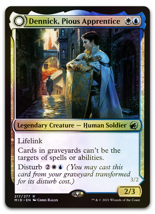 Dennick, Pious Apprentice (Innistrad: Midnight Hunt)