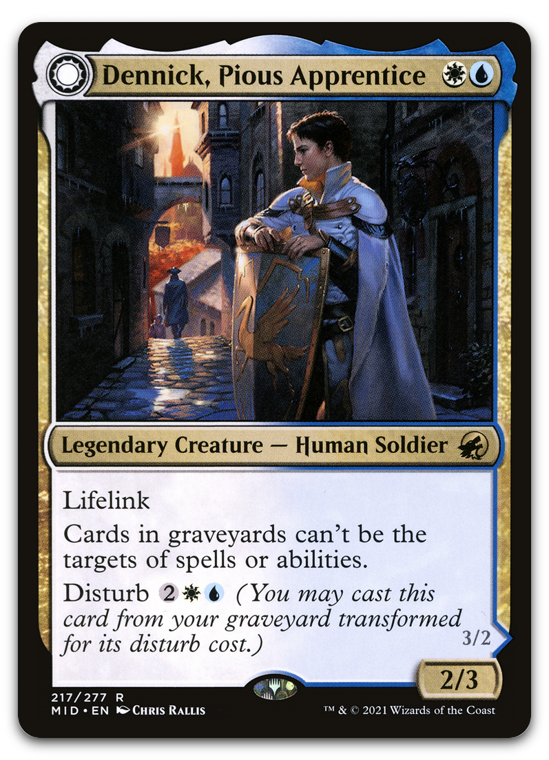 Dennick, Pious Apprentice (Innistrad: Midnight Hunt)