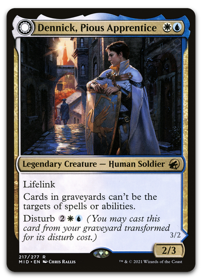 Dennick, Pious Apprentice (Innistrad: Midnight Hunt)