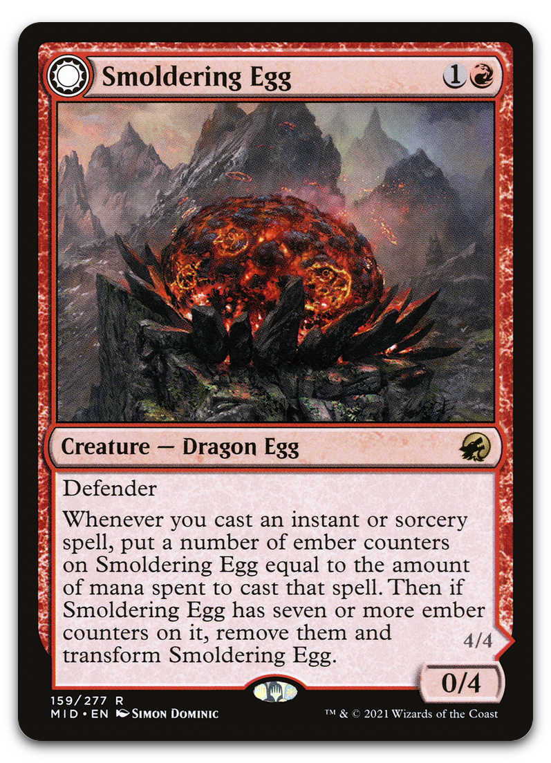 Smoldering Egg (Innistrad: Midnight Hunt)