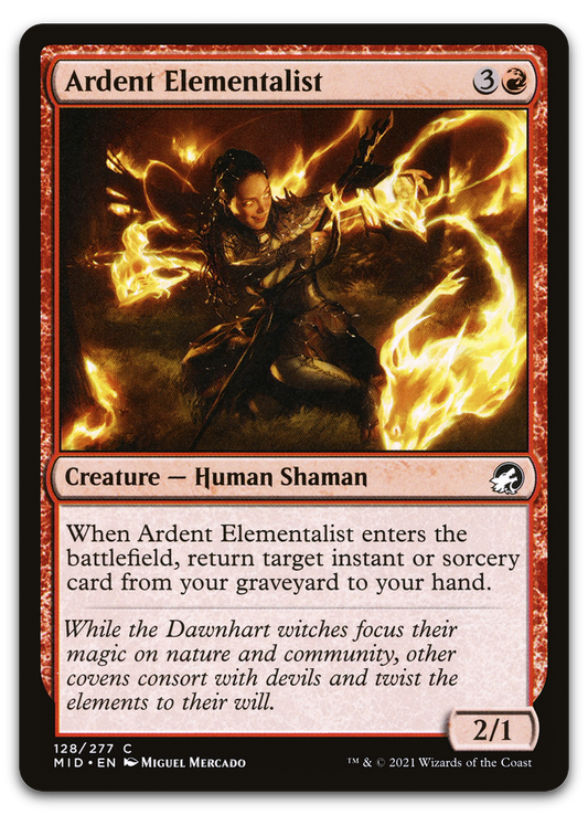 Ardent Elementalist (Innistrad: Midnight Hunt)