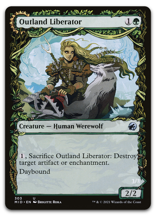 Outland Liberator (Showcase) (Innistrad: Midnight Hunt)