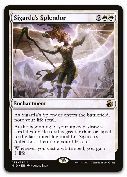 Sigarda's Splendor (Innistrad: Midnight Hunt)