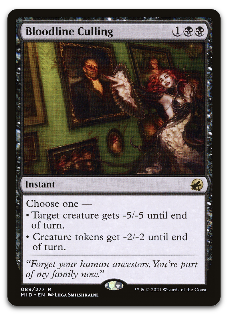 Bloodline Culling (Innistrad: Midnight Hunt)