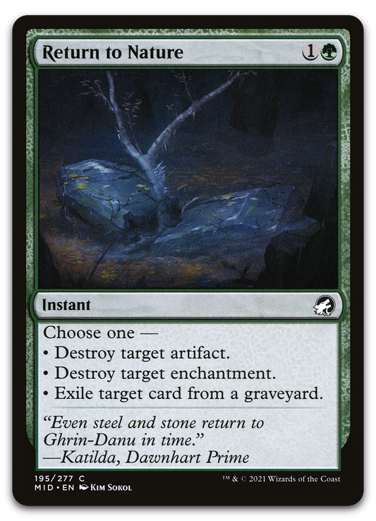 Return to Nature (Innistrad: Midnight Hunt)
