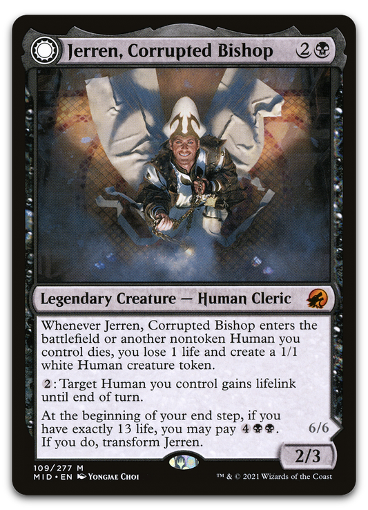 Jerren, Corrupted Bishop (Innistrad: Midnight Hunt)