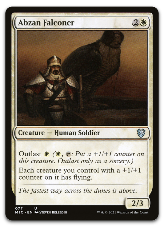 Abzan Falconer (Commander: Innistrad: Midnight Hunt)