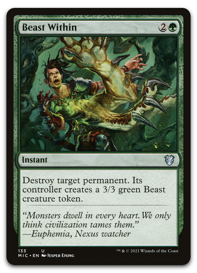 Beast Within (Commander: Innistrad: Midnight Hunt)