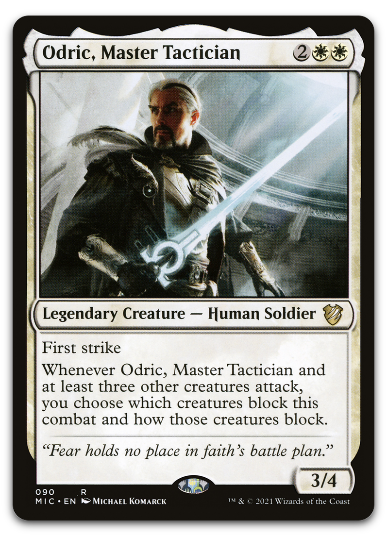Odric, Master Tactician (Commander: Innistrad: Midnight Hunt)