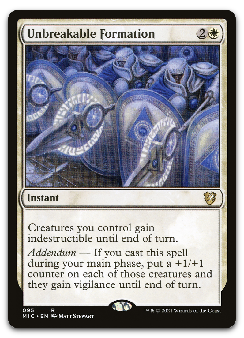 Unbreakable Formation (Commander: Innistrad: Midnight Hunt)