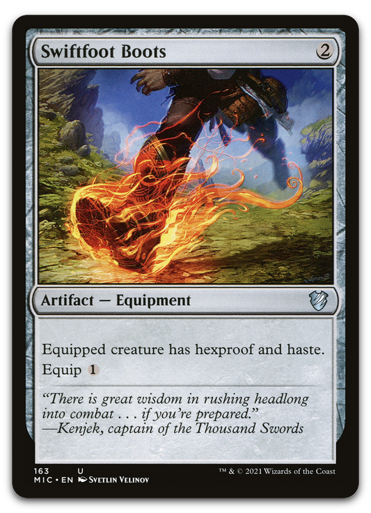 Swiftfoot Boots (Commander: Innistrad: Midnight Hunt)