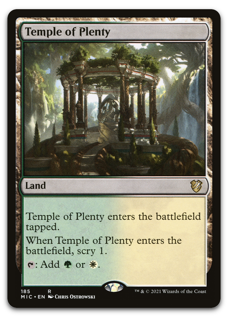 Temple of Plenty (Commander: Innistrad: Midnight Hunt)