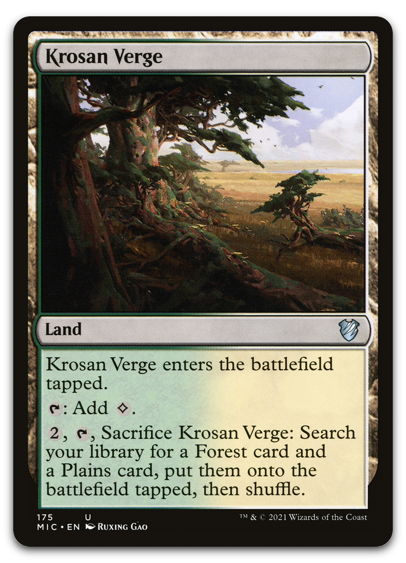 Krosan Verge (Commander: Innistrad: Midnight Hunt)
