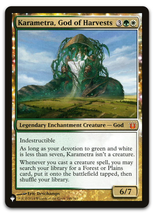 Karametra, God of Harvests (The List Reprints)