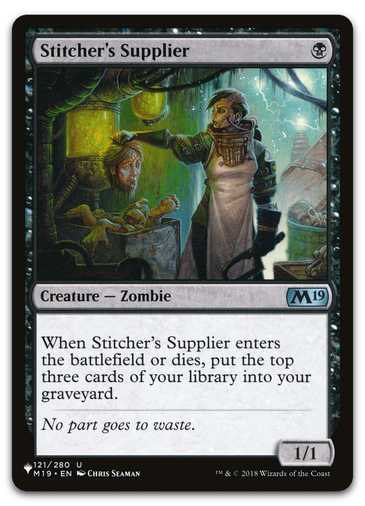 Stitcher's Supplier (The List Reprints)