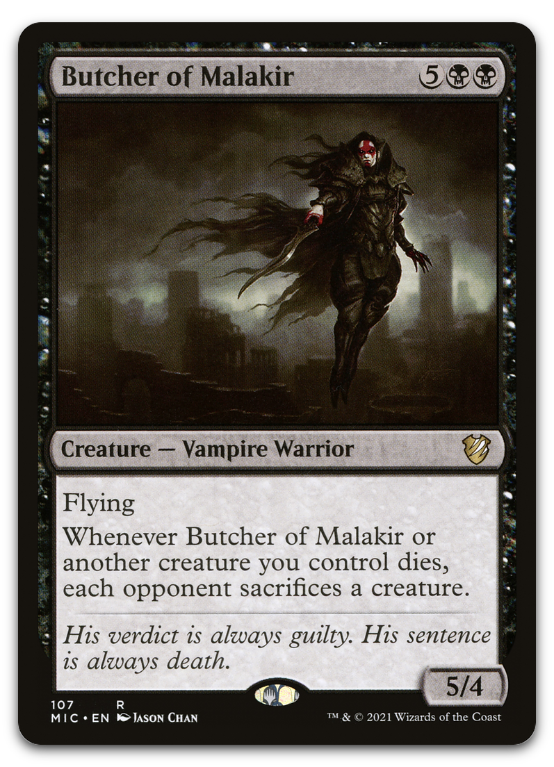 Butcher of Malakir (Commander: Innistrad: Midnight Hunt)